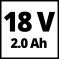 GC-CT 18/24 Li (1×2,0Ah), Akumulatorski trimer za travu - 2