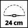 EINHELL Akumulatorski trimer za travu GE-CT 18 Li + 2,5 Ah starter kit - 4