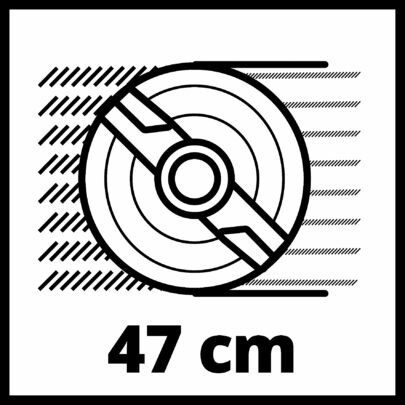 GE-CM 36/47 S HW Li (4×4,0 Ah), Akumulatorska samohodna kosačica za travu Set - 8