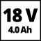 GE-CM 18/33 Li (1×4,0Ah), Akumulatorska kosačica za travu Set - 2