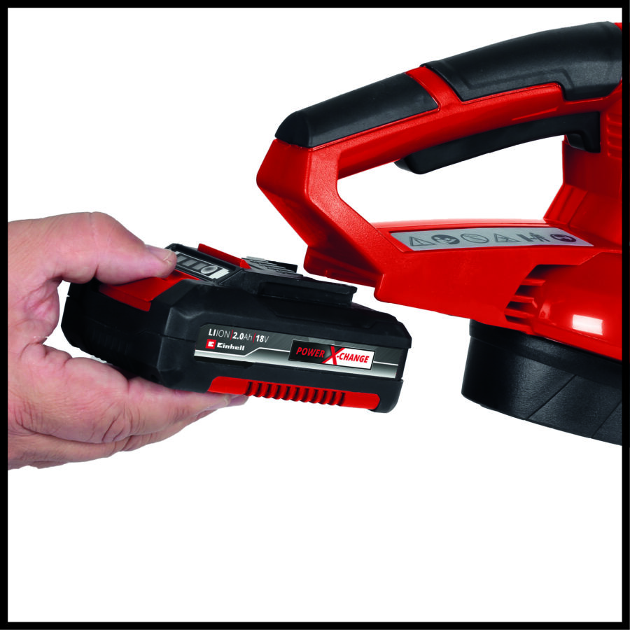 EINHELL SET Akumulatorski duvač lišća GE-CL 18 Li E + 2,5 Ah Starter kit - 10
