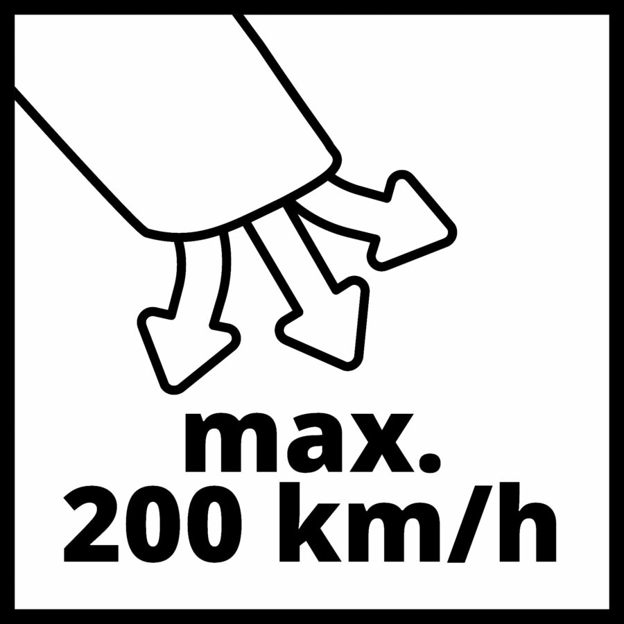 EINHELL GP-LB 18/200 Li E-Solo Akumulatorski duvač lišća 3433555 - 7