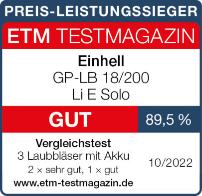 GP-LB 18/200 Li E-Solo, - 15