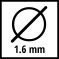 Struna basic line 1,6mm 15m, Struna, okrugli presek - 2