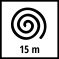 Struna super cut line 2,0mm 15m, Struna, kvadratni presek - 3
