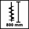 GP-EA 18/150 Li BL-Solo, Cordless Earth Auger, - 9