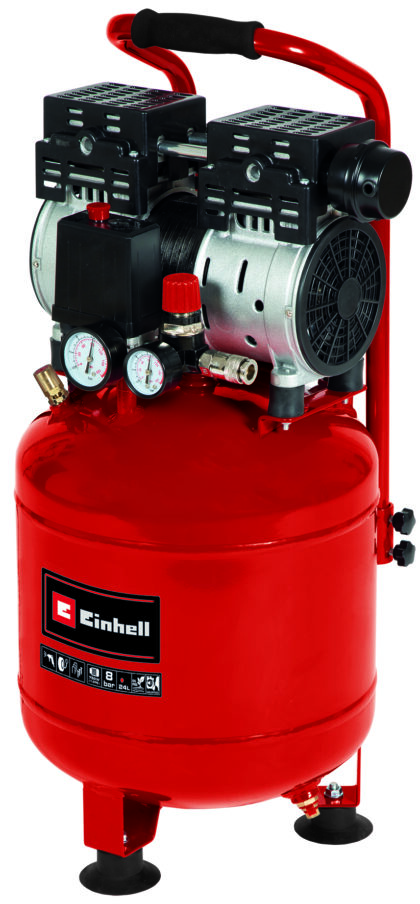 EINHELL TE-AC 24 Silent Vazdušni tihi kompresor 4020610 - 1