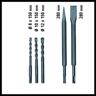 TE-RH 32 4F Kit, Čekić bušilica set - 14