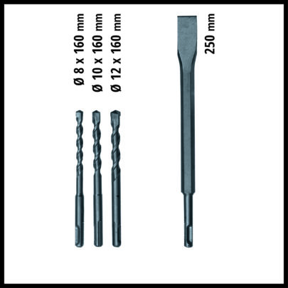 TC-RH 620 4F Kit, Čekić bušilica set - 12