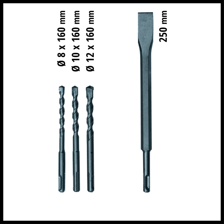 EINHELL TC-RH 620 4F Kit Čekić bušilica set 4257992 - 12