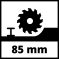 TC-MS 3017 T, Preklopna testera sa stolom - 6