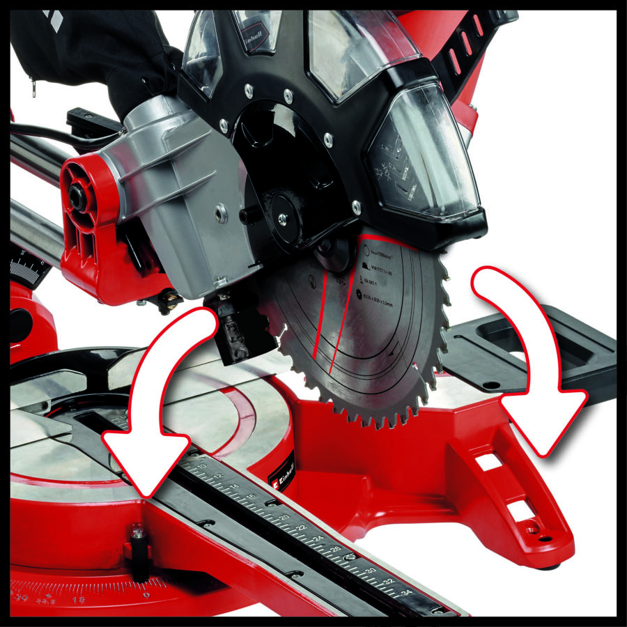 EINHELL TC-SM 2534/1 Dual Potezna preklopna testera 4300395 - 10