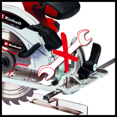 EINHELL Akumulatorska ručna kružna testera TE-CS 18/165-1 Li + 2,5 Ah Starter Kit - 3