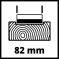 EINHELL Akumulatorsko rende TE-PL 18/82 Li + 2,5 Ah Starter Kit - 4