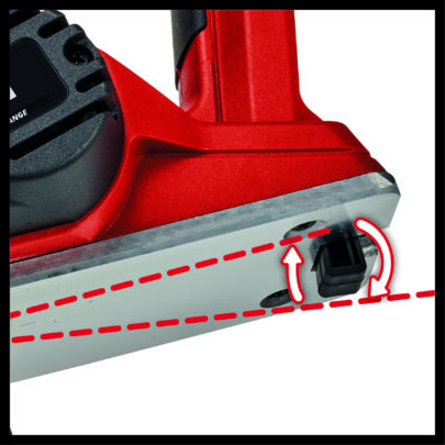 EINHELL Akumulatorsko rende TE-PL 18/82 Li + 2,5 Ah Starter Kit - 8