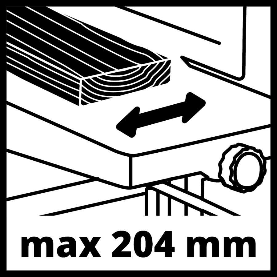 EINHELL TC-SP 204 Stacionarna hoblerica 4419955 - 2