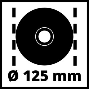 EINHELL TC-AG 125 Ugaona brusilica 4430619 - 4