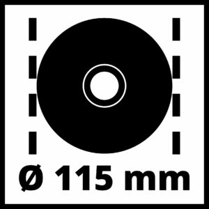 EINHELL TE-AG 115 Ugaona brusilica 4430850 - 4