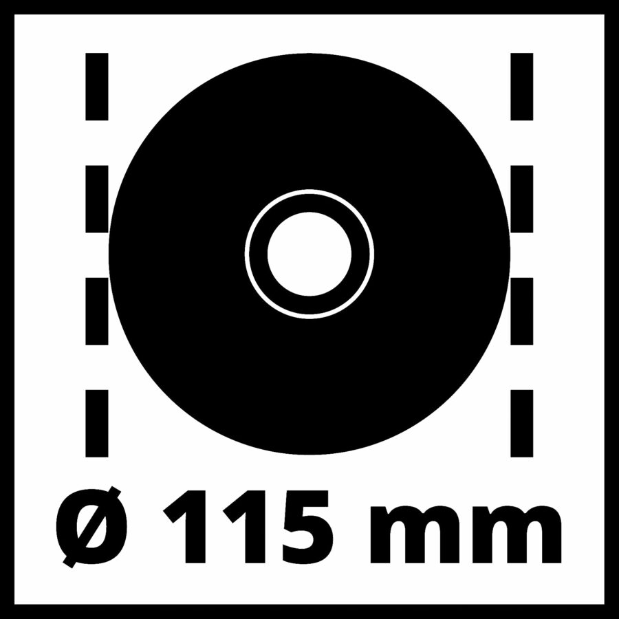 EINHELL TE-AG 115 Ugaona brusilica 4430850 - 4