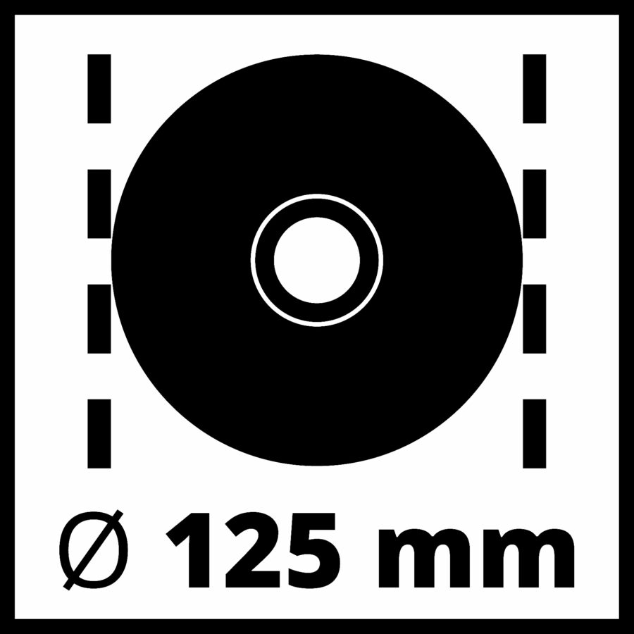 EINHELL TE-AG 125 CE Ugaona brusilica 4430860 - 2