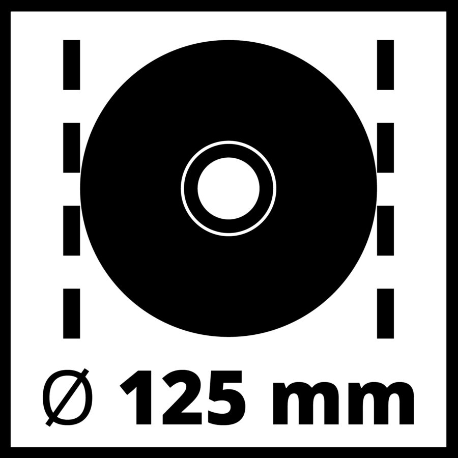 EINHELL TE-AG 125/750 Ugaona brusilica 4430880 - 4