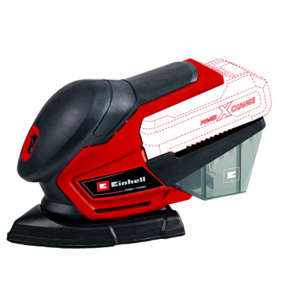 EINHELL Akumulatorska vibraciona brusilica/šlajferica TE-OS 18/150 Li + 2,5 Ah Starter Kit - 2
