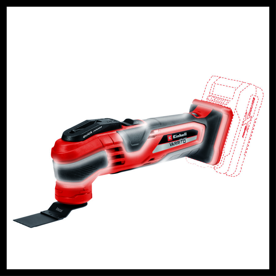 EINHELL Akumulatorski višenamenski alat VARRITO TE-MG 18 Li + 2,5 Ah Starter Kit 4465160/3810000033 - 7