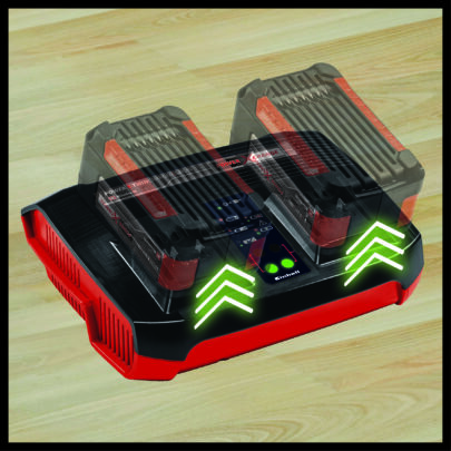 Električni-X-Twincharger 3A, dupli punjač, PXC dupli punjač - 5