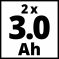 Električni-X-Change 2x 3,0Ah & 30min PXC Kit, Komplet punjač i dve baterije - 5