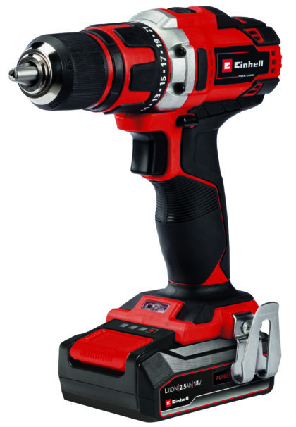 EINHELL TE-CD 18/40-1 Li (1x2,5Ah) Akumulatorska bušilica Set 4513948 - 1