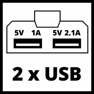 EINHELL TE-CP 18 Li USB - Solo USB Električni Bank 4514120 - 5