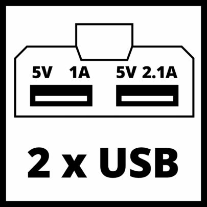 TE-CP 18 Li USB – Solo, USB Električni Bank - 5