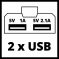 TE-CP 18 Li USB – Solo, USB Električni Bank - 5