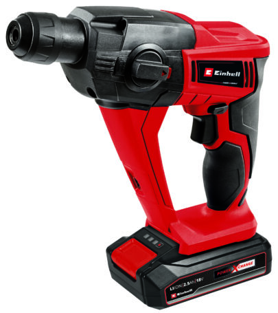 TE-HD 18 Li (1×2.5 Ah), Cordless Rotacioni Čekić, Akumulatorska čekić bušilica Set - 1