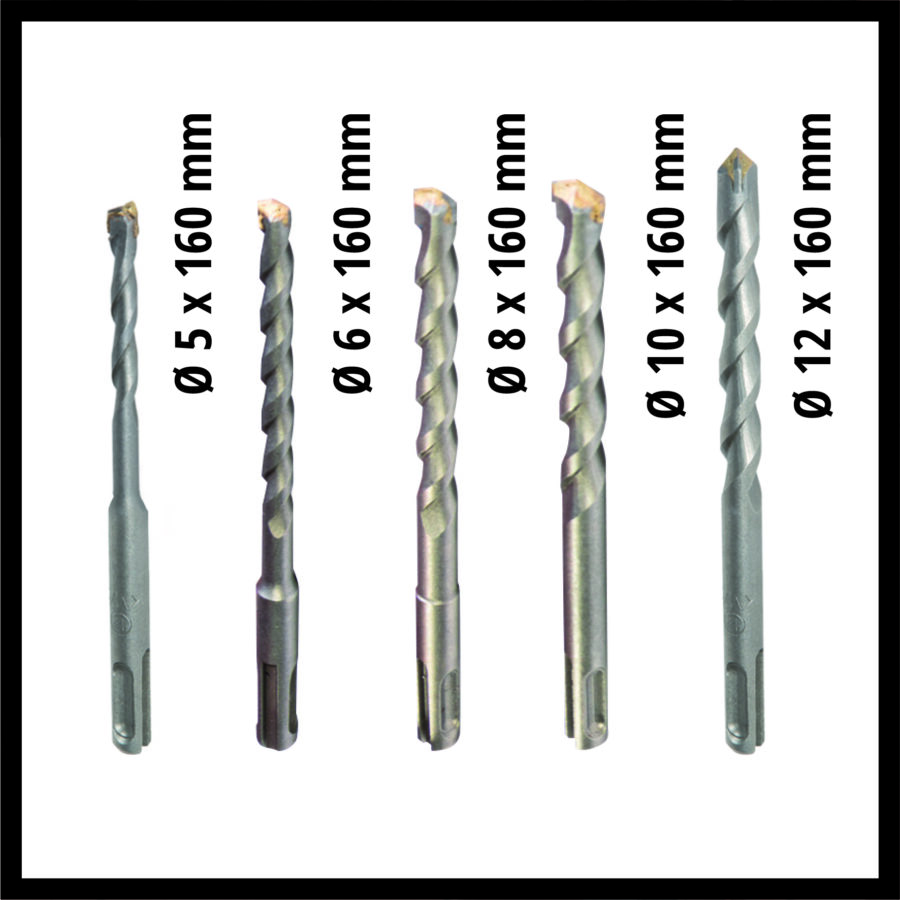 EINHELL TE-HD 18 Li (1x2.5 Ah) Akumulatorska čekić bušilica Set 4514218 - 16
