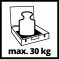 E-Box M55/40, Kofer, dim. 40x55x15 cm, max 30kg - 2