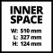 E-Box M55/40, Kofer, dim. 40x55x15 cm, max 30kg - 5