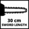 FORTEXXA 18/30, Cordless Chain Saw, - 8
