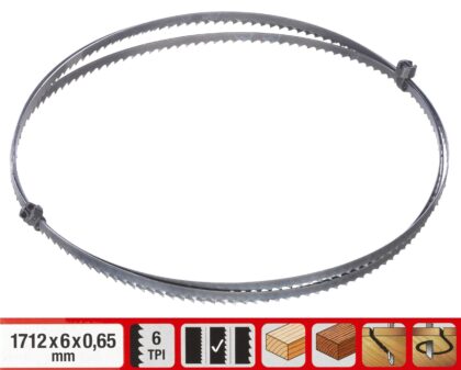 EINHELL List tertere 1712x6x0,65mm Z6, Pribor za TC-SB 245 L 49081506 - 1
