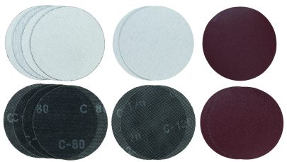 15-delni set brusnih mreža Ø180mm (10xG80, 5xG120), Pribor za brusilicu za zidove TC-DW 180 - 1