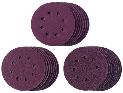 25-delni set brusnih papira Q-Stick Ø125mm (9xG60, 8xG120, 8xG180), Pribor za ekscentričnu brusilicu - 1