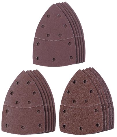 15-delni set Q-Stick delta brusnih papira 150x100mm (5xG60, 5xG120, 5xG180), Pribor za TE-OS 1320 , TH-OS 1016 - 1