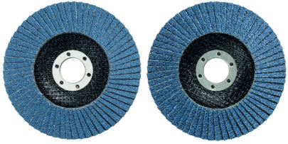 2-delni set lamelnih brusnih ploča Ø125mm (1xG40, 1xG80), Pribor za brusilice - 1
