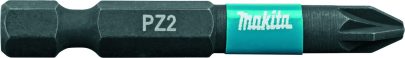 Impact screw bit PZ2-50mm 2pcs E-form (MZ) - 1
