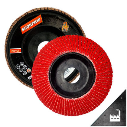 SCORPION ABRASIVE CERAMIC Lamelarni/brusni/flap disk - 1