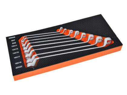 TACTIX Set 8 kom. ključeva okastih - 1