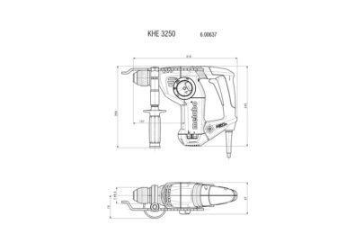KHE 3250, SDS-Plus kombicekic - 3