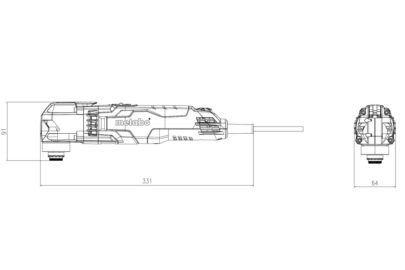 MT 400 Quick, el. Rucni visenamenski alat (multitool) - 3
