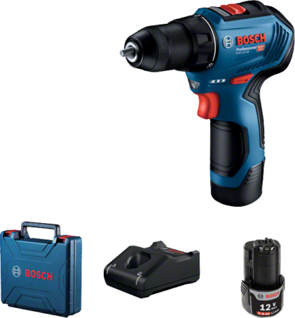 BOSCH GSR 12V-30 Professional Akumulatorska bušilica-odvrtač 06019G9000 - 1