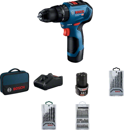 BOSCH GSB 12V-30 Professional Akumulatorska vibraciona bušilica-odvrtač 06019G9101 - 1